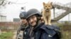 AFP journalist Arman Soldin (right) was killed by a rocket strike as he reported with AFP colleagues from Ukrainian positions in Chasiv Yar on May 9.
