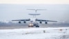 Расейскі самалёт А-50 на аэрадроме ў Мачулішчах. Архіўнае фота