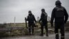 Explosives experts have been working to demine parts of the Kherson region that have been retaken by Ukrainian forces. (file photo)