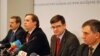 Istoricii Ion Varta, Igor Casu, Gheorghe Cojocaru, Mihail Tasca