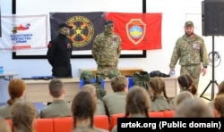 Зустріч артеківців з учасниками так званої «спеціальної військової операції». Крим, 2024 рік