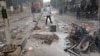 Protesters in Iran have clashed with police again as some in the western city of Mahabad attempted to occupy government buildings on October 27.