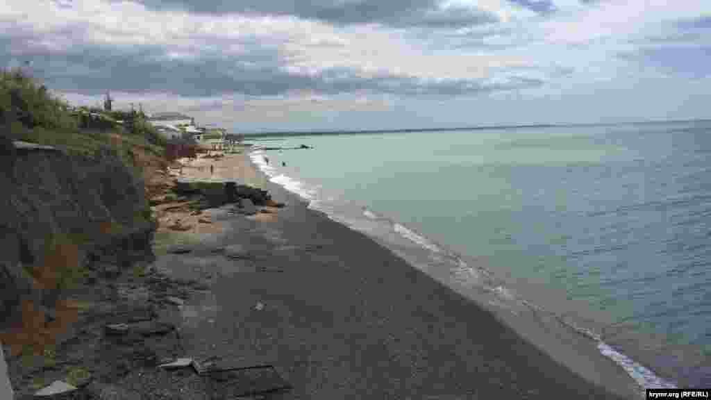 Вихід до моря на головні сходи 