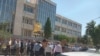 Teachers gathered in Sanandaj on June 16.