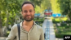 French national Louis Arnaud was arrested in Iran in September 2022. (file photo)