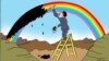 Карикатура на Предраг Кораксиќ - Коракс: Вучиќ ЛГБТ