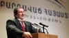 Armenia - Gagik Tsarukian speaks at a congress of his Prosperous Armenia Party in Yerevan.