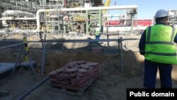 Қазақстандағы ең ірі мұнай кеніштерінің бірі Теңізде былтыр 6 шілдеде жарылыс болып, екі жұмысшы қаза болды. Сол кезде төтенше жағдай департаменті таратқан сурет.