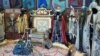 Образцы одежды, оружия, трон для сериала «Казах ели». Алматы, 6 марта 2015 года. 