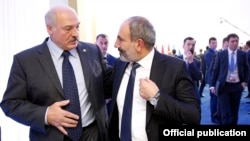 Александр Лукашенко и Никол Пашинян