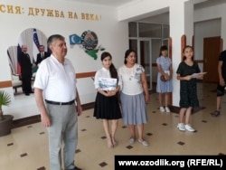 Директор школы №30 в городе Ургенче Пулат Орозов.