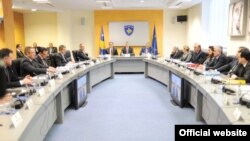 Mbledhja e kabinetit të Qeverisë së Kosovës