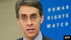 Human Rights Watch-ի գործադիր տնօրեն Քեննեթ Ռոթը ելույթ է ունենում Բրյուսելում, արխիվ