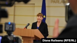 Monica Macovei la Chișinau, la 26 martie 2014