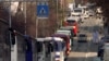 Bus Protest In Kosovo Calls For Government Help To Survive COVID Lockdowns