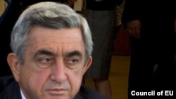 Armenian President Serzh Sarkisian