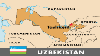 Өзбекстандын саясый картасы