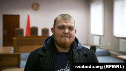 Belarusian activist Paval Vinahradau (file photo)