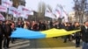 «Батьківщина» на дніпропетровському Євромайдані, 23 лютого 2014 року