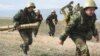 Военнослужащие Армии обороны Нагорного Карабаха во время учений (архив)