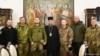 Глава ПЦУ Епіфаній із представниками силових відомств України. Київ, 20 квітня 2022 року 