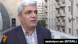 Armenia -- Political analyst Stepan Grigorian speaks to RFE/RL, 12Oct2015