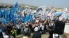 Several thousand supporters of the National Council of Democratic Forces rallied on August 18 at a site outside of the capital, Baku.