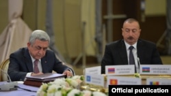Serzh Sarkisian və İlham Əliyev