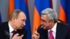 Президенты России и Армении, Владимир Путин и Серж Саргсян (Архивная фотография)