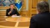 Петро Порошенко під час зустрічі з Ігорем Коломойським. Київ, 25 березня 2015 року