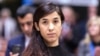 Former IS prisoner Nadia Murad Basee won the Vaclav Havel Human Rights Prize at the Council of Europe in Strasbourg earlier this month.