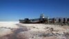 Lake Urmia began shrinking in 1995 due to a combination of prolonged drought and the extraction of water for farming and dams, according to the UN.