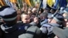 Protest al opoziției în fața Radei Supreme