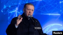 Turkish President Recep Tayyip Erdogan (file photo)