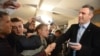 WBC heavyweight boxing champion-turned-politician Vitali Klitschko puts in some face time with prospective voters in mid-October.