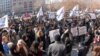 Armenia - A demonstration against controversial pension reform outside a government building in Yerevan, 6Feb2014. 