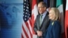 Clinton, Lavrov Meet Ahead Of Talks
