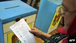 Під час місцевих виборів у Кишиневі, 5 червня 2011 року