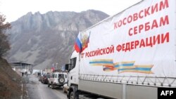 Jarinë: Kamionë me ndihma nga Rusia.