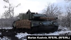 Нямецкі танк Leopard ва Ўкраіне, ілюстрацыйнае фота