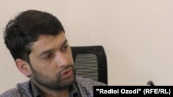 Tajik journalist Daler Sharifov 