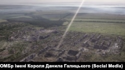 Так выглядае Часаў Яр Данецкай вобласьці пасьля атак і абстрэлаў расейскіх войскаў. Ілюстрацыйнае фота 