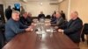 აფხაზეთის დე ფაქტო ხელისუფლებისა და ოპოზიციის წარმომადგენლების შეხვედრა. სოხუმი. 2024 წლის 18 ნოემბერი