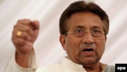 Former Pakistani military ruler Pervez Musharraf (file photo)