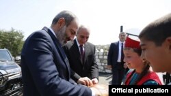 Նիկոլ Փաշինյանը Լեռնային Ղարաբաղում, 16-ը հունիսի, 2018 թ․ 