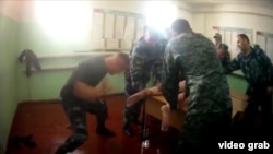 A video published by the independent Russian newspaper Novaya Gazeta last week showed Yevgeny Makarov being beaten by officers at another prison in the Yaroslavl region.