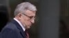 Vladimir Lazarevic enters the Yugoslav war crimes tribunal in The Hague on January 23, 2014.