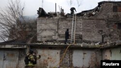 Последствия российского ракетного удара по Днепру. 21 ноября 2024 года. Фото МЧС Украины