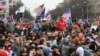 Прихильники президента США Дональда Трампа проводять мітинг протесту проти очікуваного підтвердження Конгресом Джо Байдена в якості президента США на основі результатів виборів у листопаді 2020 року. Вашингтон, округ Колумбія, США, 5 січня 2021 року