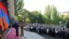 Президент Армении Серж Саргсян выступает на приеме в НС, Ереван, 19 сентября 2011 г.
